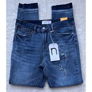 NWT Nature Denim by KanCan Juniors Ankle Skinny Mid Rise Jeans